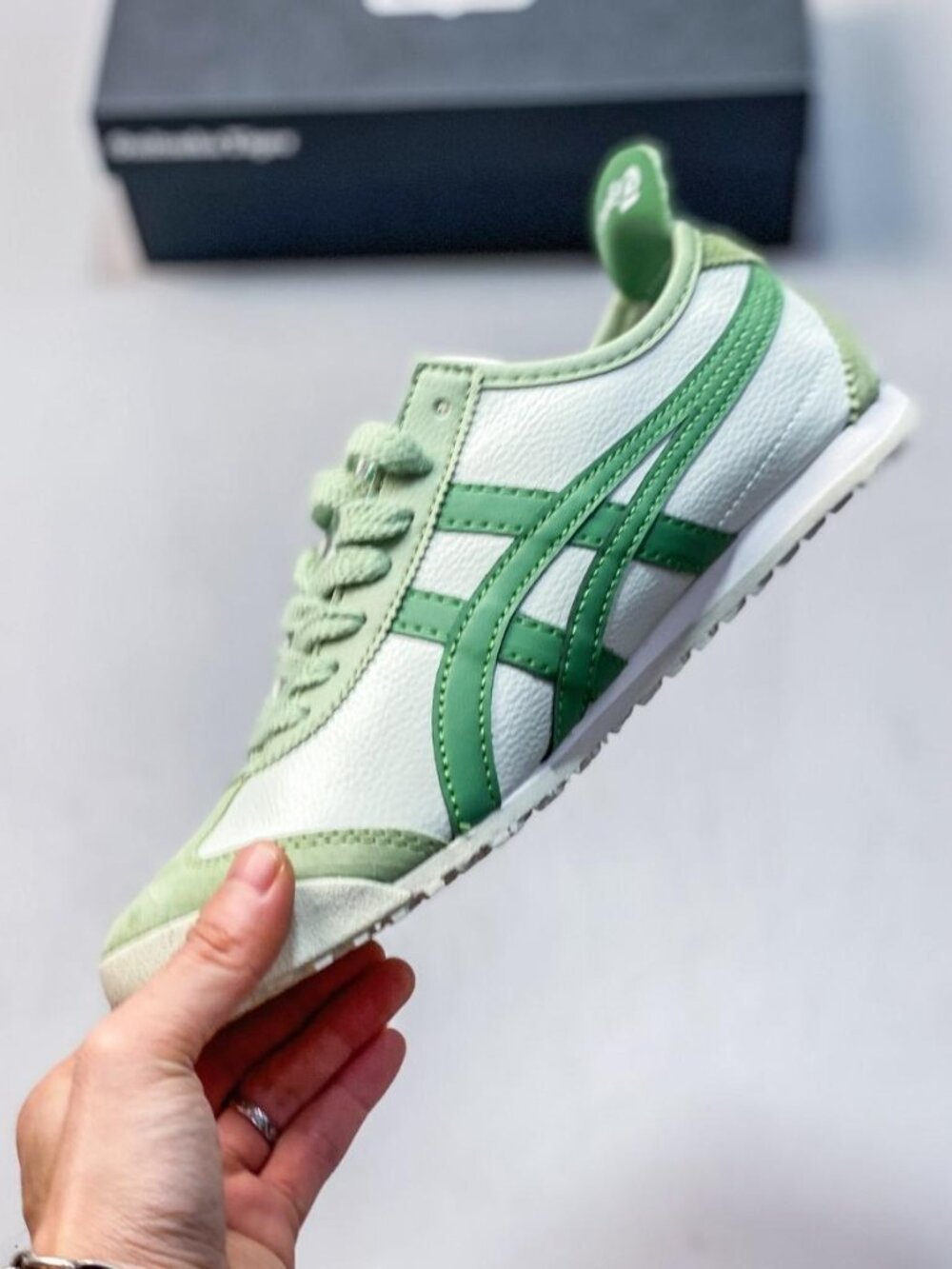 Onitsuka Tiger MEXICO 66 Men's Casual Sneakers – Green – New w/ Tags (No Box) - Picture 3 of 6